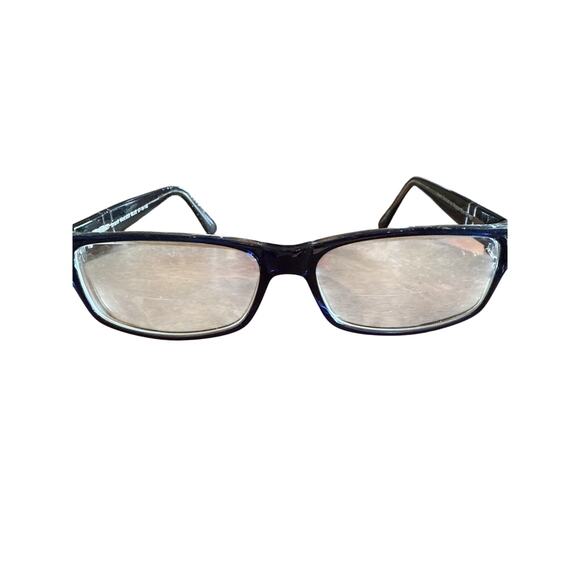 Avanti Occhiali Eyeglass Frames Rectangle Blue 57-16-145‎ - Picture 3 of 7